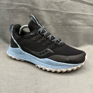 Saucony Women's Mad River Tr Trail Running Shoe Black Blue Size‎ 6 S10521-1